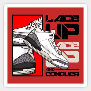 AJ 3 Retro White Cement Shoes Magnet